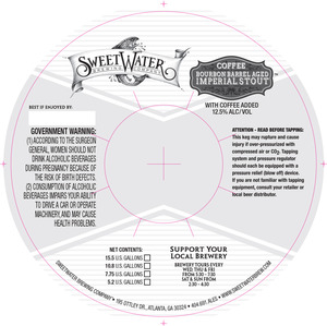 Sweetwater Bourbon Barrel Aged Imp Stout W/ Coffee