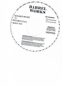 Avondale Brewing Co Berliner Weisse October 2016