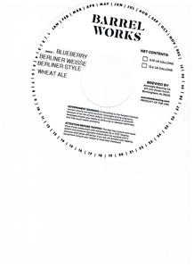 Avondale Brewing Co Blueberry Berliner Weisse October 2016