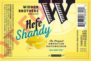 Widmer Brothers Brewing Company Hefe Shandy December 2016