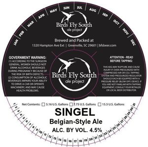 Birds Fly South Ale Project Singel