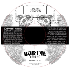 Burial Beer Co. Both Ways India Pale Lager