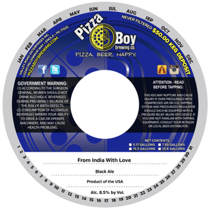 Pizza Boy Brewing Co. From India With Love