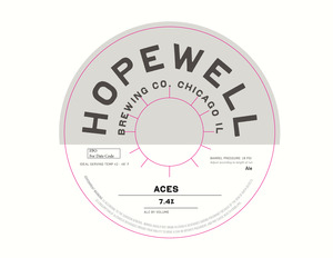 Hopewell Brewing Company Aces November 2016