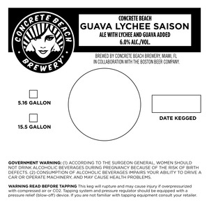 Concrete Beach Guava Lychee Saison