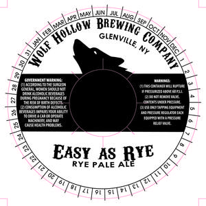 Easy As Rye November 2016