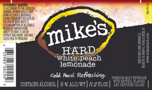 Mike's Hard White Peach Lemonade