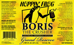 Hoppin' Frog Boris Grand Reserve November 2016