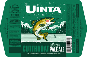 Uinta Brewing Co Cutthroat Winter Pale Ale November 2016