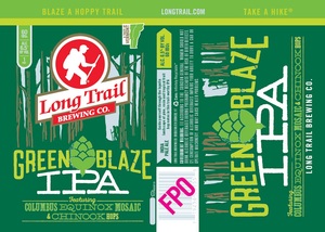 Long Trail Brewing Company Green Blaze IPA November 2016