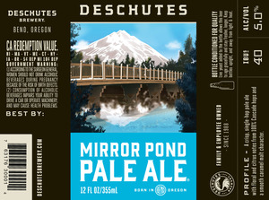 Deschutes Brewery Mirror Pond November 2016