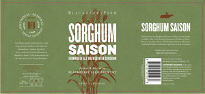 Blackberry Farm Sorghum Saison November 2016