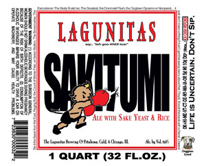 The Lagunitas Brewing Company Sakitumi November 2016