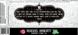 Urban Family Brewing Company Delicious Ambiguity