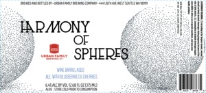 Urban Family Brewing Company Harmony Of Spheres