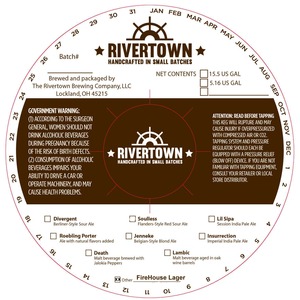 The Rivertown Brewing Company, LLC Firehouse November 2016