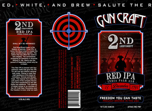 Guncraft 2nd Amendment Red IPA November 2016