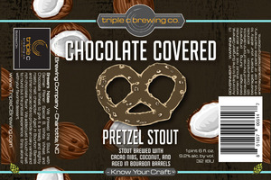 Triple C Brewing Company Choc Covered Pretzel Stout W/ Coconut