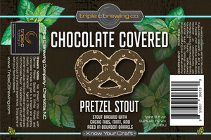 Triple C Brewing Company Choc Covered Pretzel Stout W/ Mint