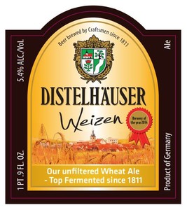 Distelhauser Weizen November 2016