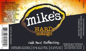 Mike's Hard Mango November 2016