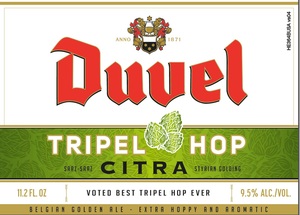 Duvel Tripel Hop November 2016