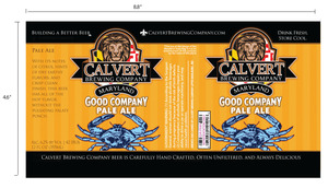 Calvert Brewing Company Good Company Pale Ale