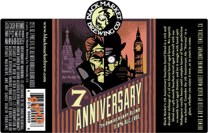 Black Market Brewing Co 7th Anniversary Blend November 2016