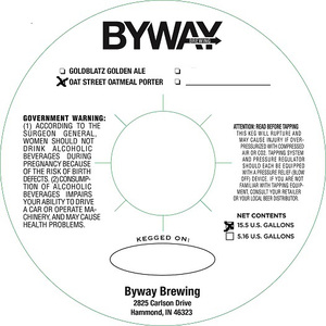 Byway Brewing Company Oat Street