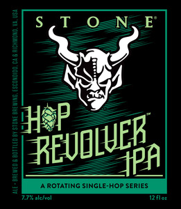 Stone Hop Revolver Ipa November 2016