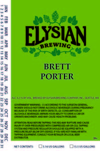 Elysian Brewing Company Brett Porter