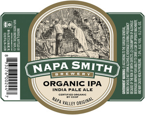 Napa Smith Brewery Organic IPA December 2016