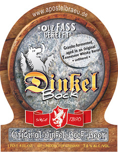 Apostelbraeu Dinkel Bock November 2016