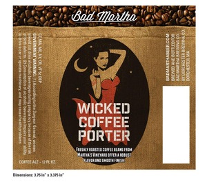 Bad Martha Wicked Coffee Porter