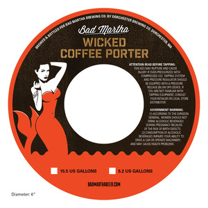 Bad Martha Brewing Co. Wicked Coffee Porter
