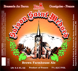 Au Baron Brown Farmhouse Ale