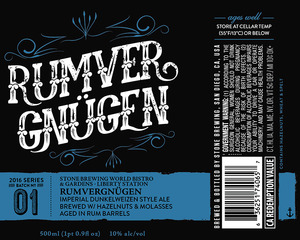 Stone Brewing Rumvergnugen November 2016