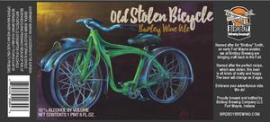 Birdboy Brewing Company LLC Old Stolen Bicycle Barleywine Ale