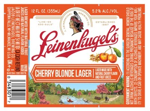 Leinenkugel's Cherry Blonde Lager November 2016