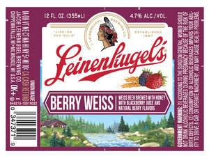 Leinenkugel's Berry Weiss December 2016