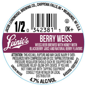 Leinenkugel's Berry Weiss