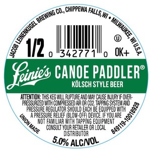 Leinenkugel's Canoe Paddler November 2016