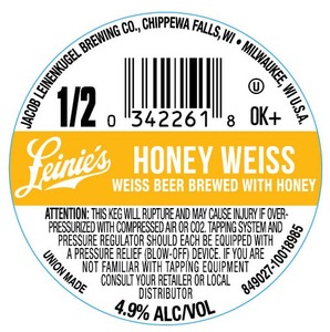 Leinenkugel's Honey Weiss November 2016