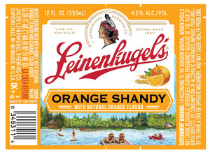 Leinenkugel's Orange Shandy December 2016