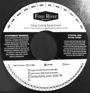 Timberhitch, Irish Red Ale Timberhitch