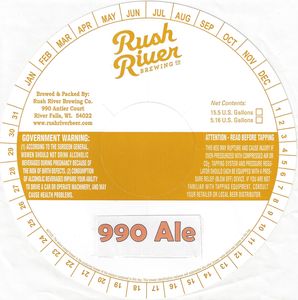 Rush River 990 Ale November 2016