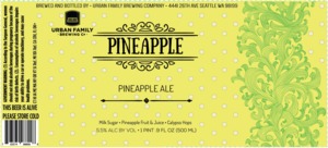 Urban Family Brewing Company Pineapple Ale