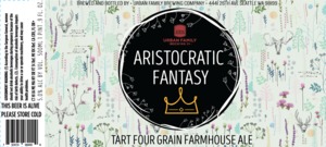 Urban Family Brewing Company Aristocratic Fantasy