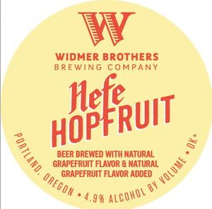 Widmer Brothers Brewing Company Hefe Hopfruit November 2016