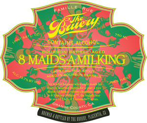 The Bruery Barrel Aged 8 Maids-a-milking December 2016